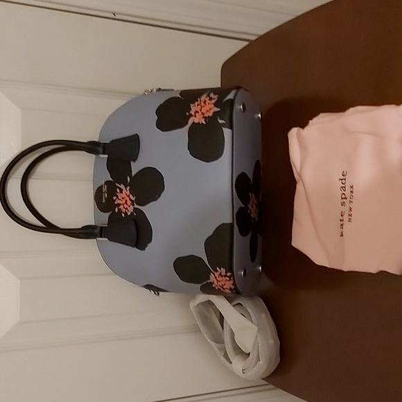 Kate Spade Sylvia Grand Flora Large Dome Satchel Handbag - Picture 6 of 8